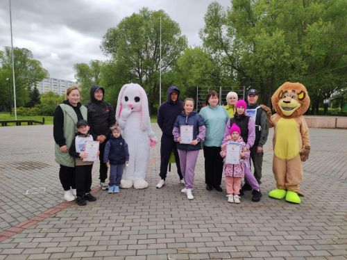 В Заинске дошколята с родителями сыграли в «Зарницу»