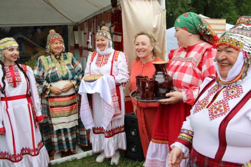Фоторепортаж с празднования Сабантуя в Заинске
