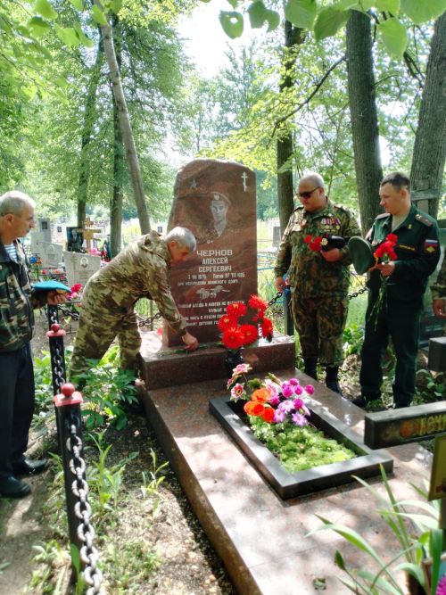Заинцы отметили День ветеранов боевых действий