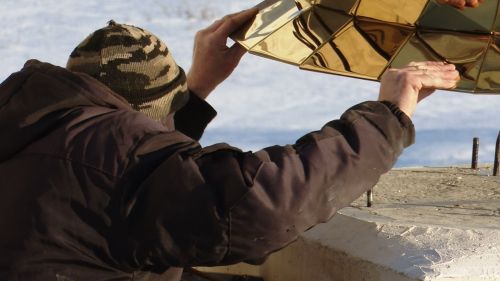 На храм Архангела Михаила в селе Большой Батрас установили еще четыре купола