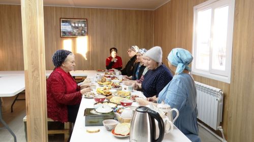 На храм Архангела Михаила в селе Большой Батрас установили еще четыре купола