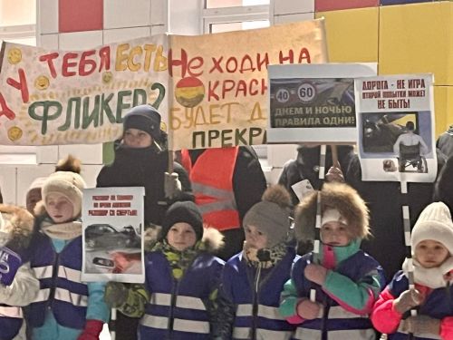 «Уймак кыз» бакчасында юл иминлегенә багышланган чара үтте