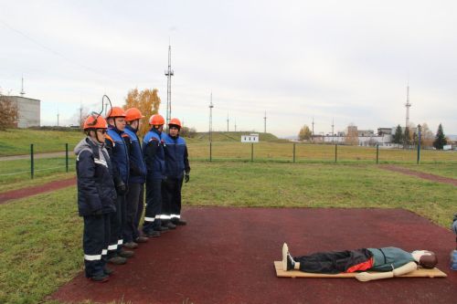 На Заинской ГРЭС проверили готовность добровольных пожарных дружин