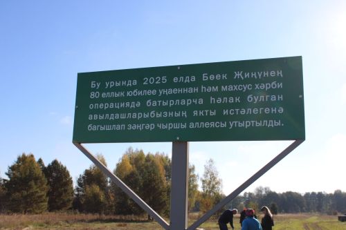 Аллея памяти героев разных поколений появилась в Аксарино