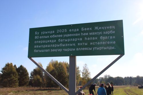 Аллея памяти героев разных поколений появилась в Аксарино