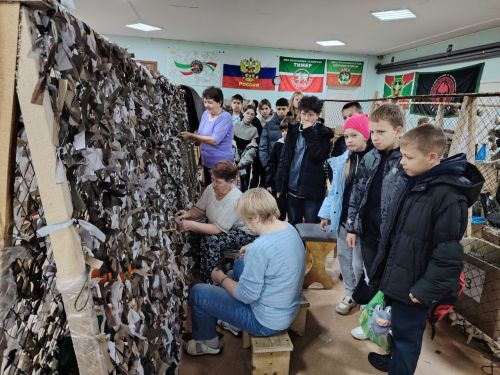 Зәй укучылары тыл геройлары янында  кунакта булды