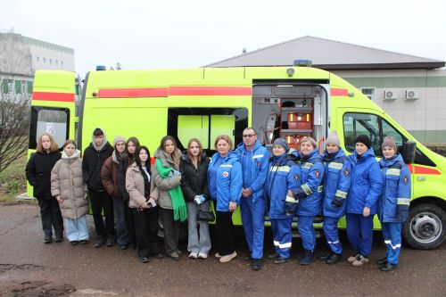Выбор в пользу медицины: заинские старшеклассники познакомились с будущей профессией