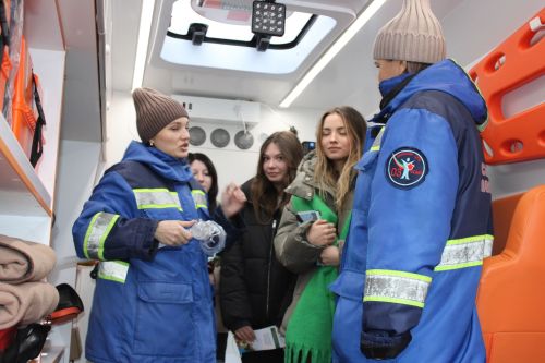 Выбор в пользу медицины: заинские старшеклассники познакомились с будущей профессией