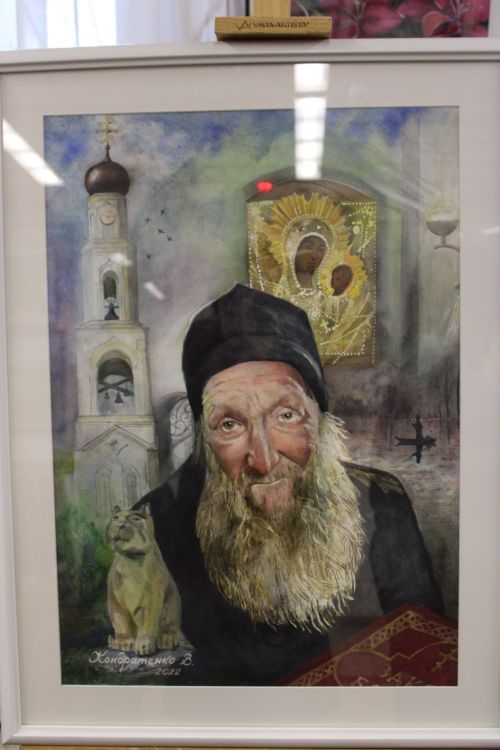 Зәй музеенда акварелист Владимир Кондратенко күргәзмәсе ачылды