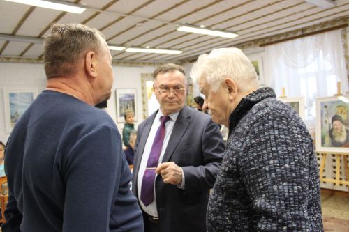 Зәй музеенда акварелист Владимир Кондратенко күргәзмәсе ачылды