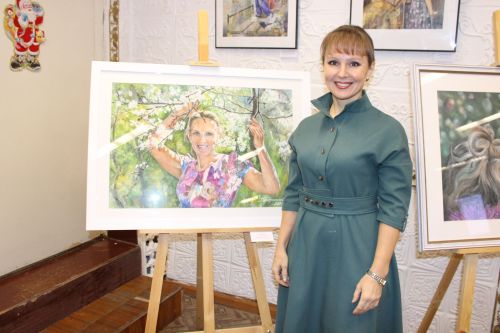 Зәй музеенда акварелист Владимир Кондратенко күргәзмәсе ачылды