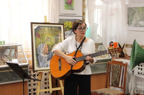 Зәй музеенда акварелист Владимир Кондратенко күргәзмәсе ачылды