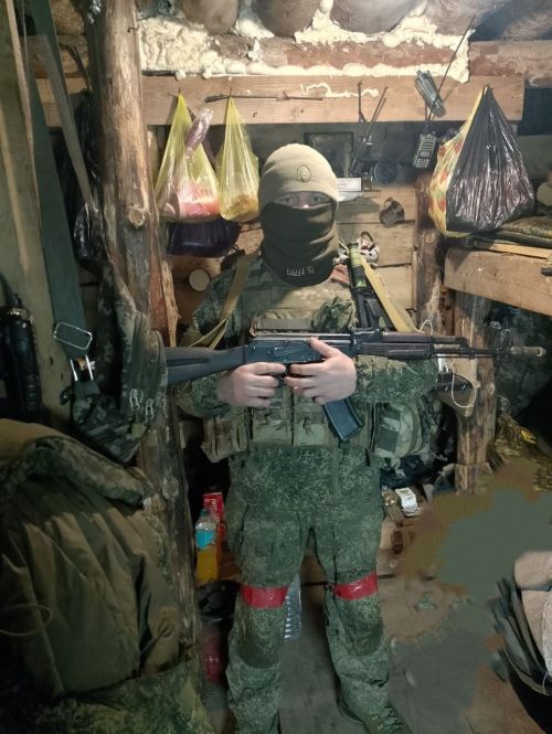 Военнослужащий с позывным «Яма» поздравил земляков с наступающим Новым годом