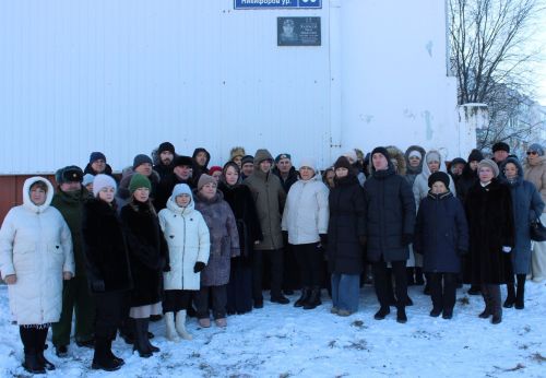 Махсус хәрби операциядә һәлак булган Зәй хәрбиенә истәлек тактасы ачылды