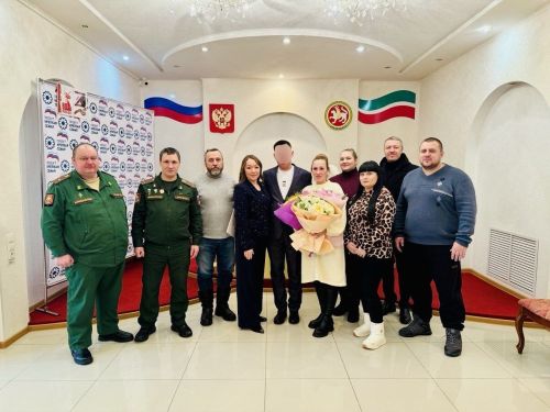 Махсус хәрби операциядән ялга кайткан Зәй егете өйләнде