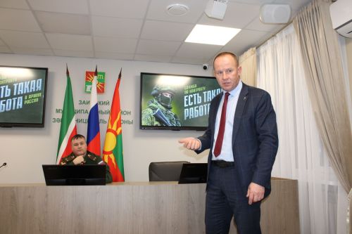 В Заинске рассказали о службе в войсках беспилотных систем