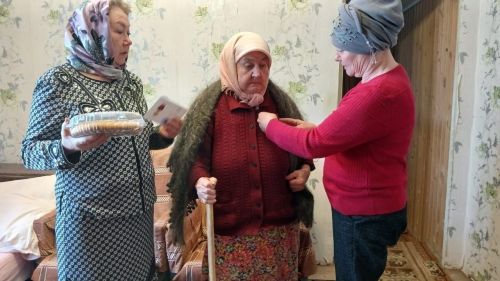 В Заинске труженикам тыла вручили памятные медали «80 лет Великой Победы»