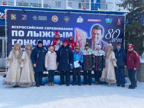 В Заинске подвели итоги Всероссийских соревнований по лыжным гонкам