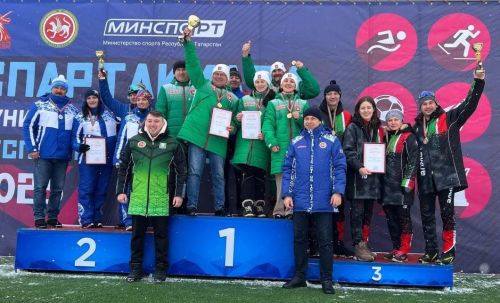 Заинск на втором месте в лыжной гонки Спартакиады муниципальных служащих Татарстана в 2025 году