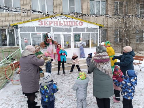 Как в детском саду «Зёрнышко» отметили Масленицу: традиции и веселье