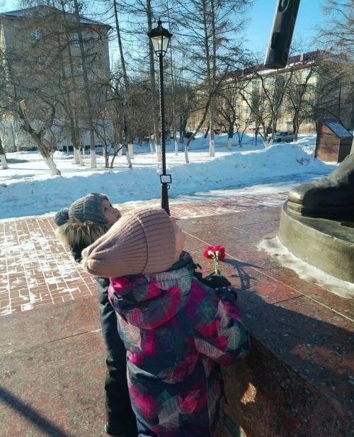 Примеры патриотизма заложены у заинцев с детства