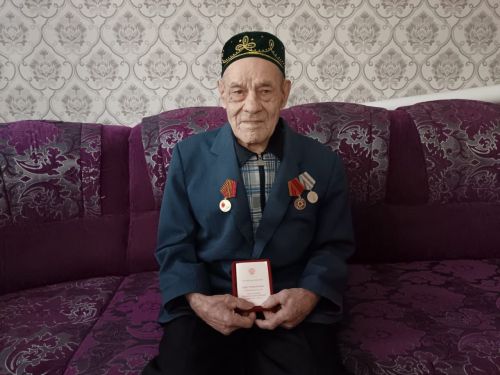 Аксарның тыл ветераннарына «Бөек Җиңүгә — 80 ел» медальләрен тапшырдылар