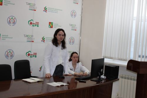 Студенты медицинского университета поделились опытом с заинскими школьниками