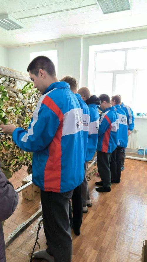 Российские студенческие отряды посетили Заинск в рамках патриотической акции «Снежный десант»
