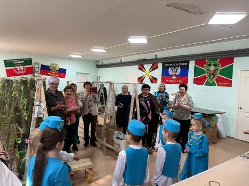 Воспитанники детсада «Алтынчеч» поддержали волонтеров Заинска