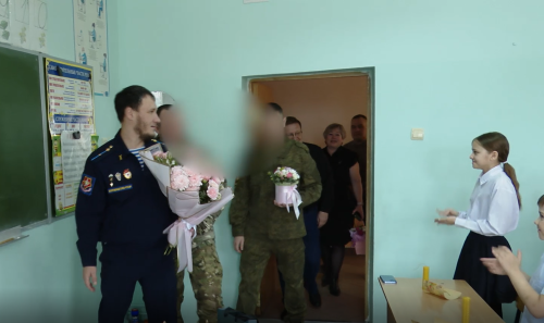 Боевые товарищи участника СВО из Заинска поздравили его дочь с днем рождения