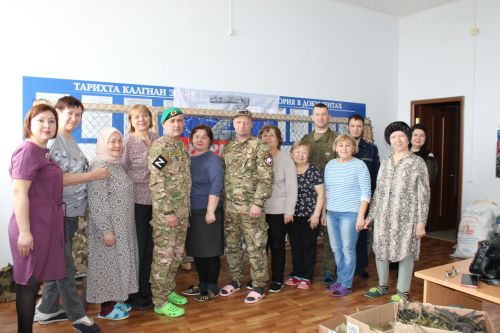 Спасибо за маскировочные сети: в Заинске волонтеры получили благодарность от участников СВО