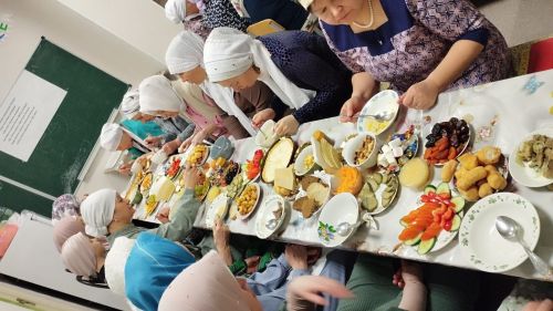 Зәйдә үзәк мәчеттә хатын-кыз мөселманнар өчен ифтар үтте