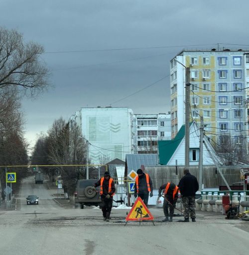 Ямочный ремонт дорог в Заинске: работы начались в марте