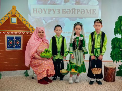 «Кояшкай» балалар бакчасында Нәүрүз бәйрәмен үткәрделәр