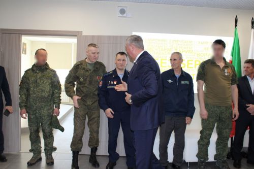 Зәйдә ялга кайткан хәрбиләр белән чираттагы очрашу узды