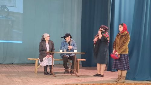 К юбилею Победы в селе Светлое Озеро Заинского района поставили спектакль о силе, боли и женской доле
