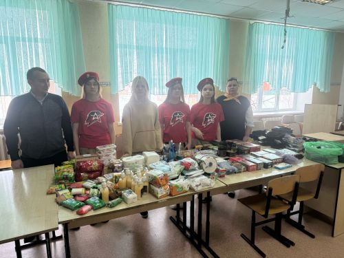 Бухарайская школа Заинского района поддержала акцию «Посылка солдату»