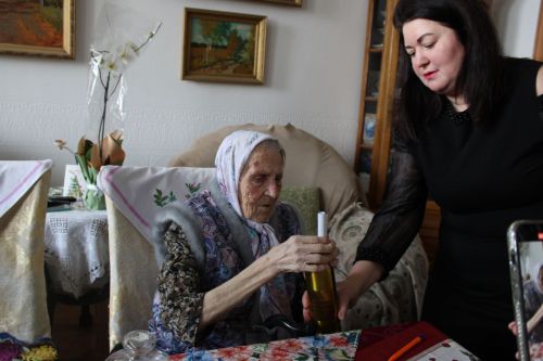Анна Моисеева киләчәк буынга теләкләрен җиткерде