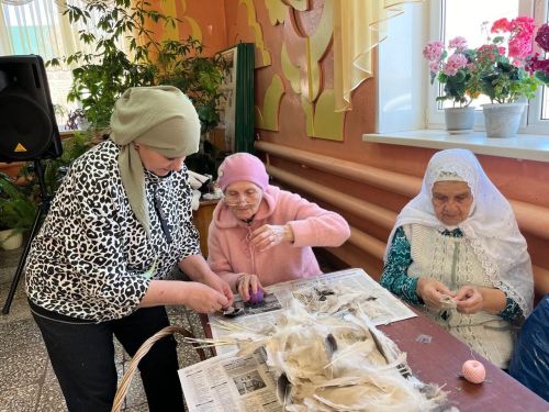 Имәнлебаш мәдәният йортында май канаты ясарга өйрәнделәр