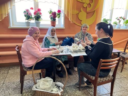 Имәнлебаш мәдәният йортында май канаты ясарга өйрәнделәр