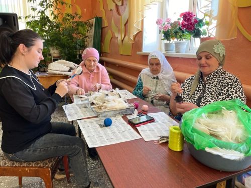 Имәнлебаш мәдәният йортында май канаты ясарга өйрәнделәр