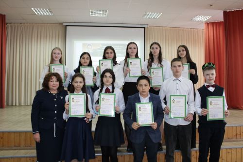 Зәйдә Бөек әдибебез Габдулла Тукай туган көне алдыннан укучылар традицион төстә фәнни эшләр яклады