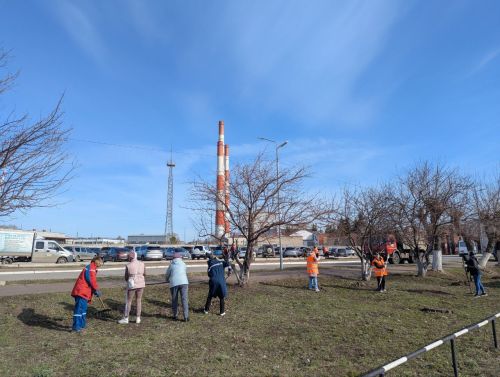 Сотрудники Заинской ГРЭС присоединились к санитарному двухмесячнику