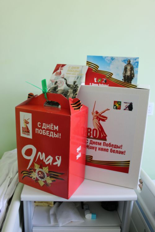 В Заинске поздравили ветерана Великой Отечественной войны с Днём Победы