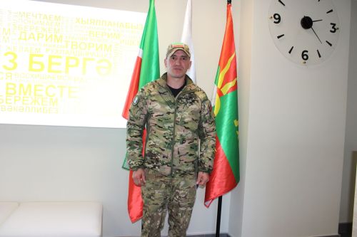 Әхмәт егете дүртенче контрактын төзеп, махсус хәрби операциядә хезмәт итә