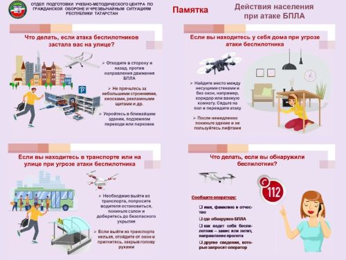 Как действовать при атаке БПЛА