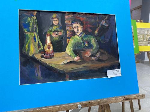 Зәй прокуратурасында – сугыш темасы турында рәсем күргәзмәсе