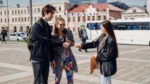 В Татарстане дан старт всероссийской акции «Георгиевская ленточка»