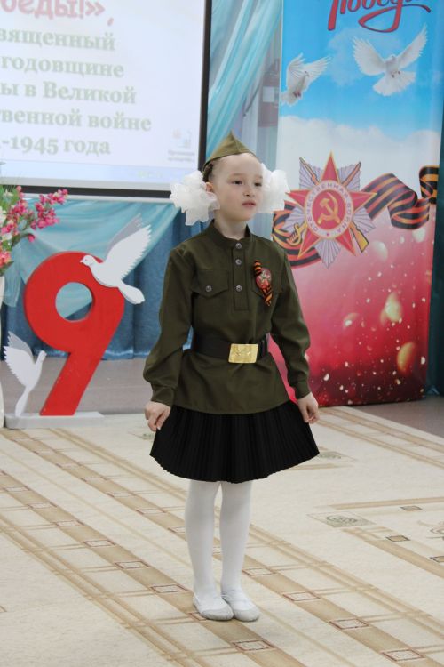 В Заинске на конкурсе чтецов «Звонкое эхо Победы» дошколята рассказали стихи о войне