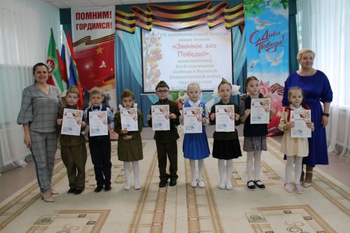 Зәйдә сабыйлар традицион “Җиңү кайтавазы”  бәйгесендә шигырьләр сөйләделәр